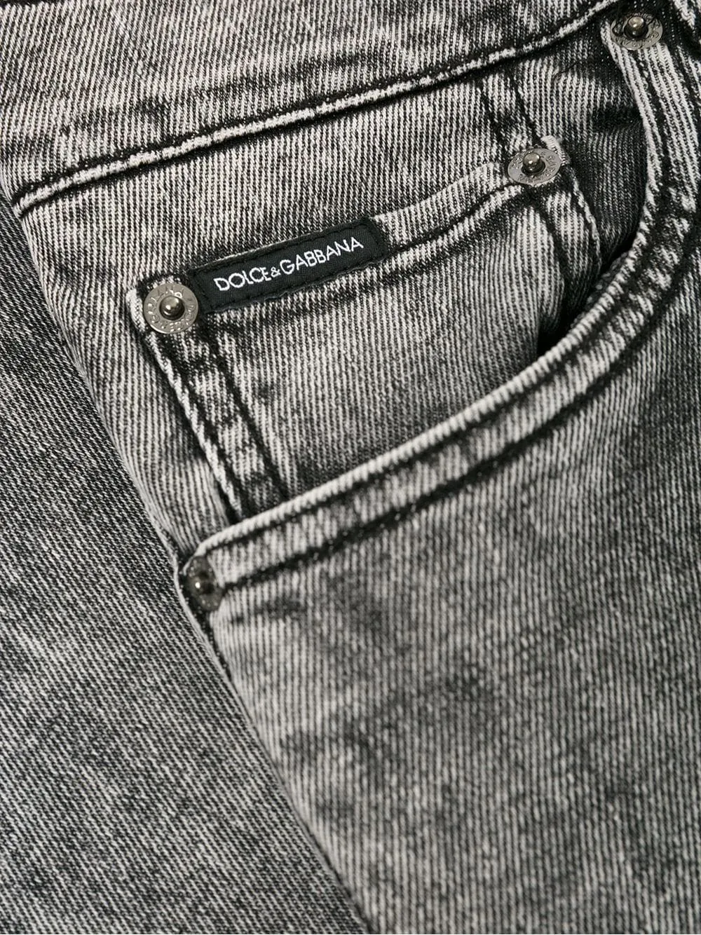 Acid-Wash Skinny Jeans