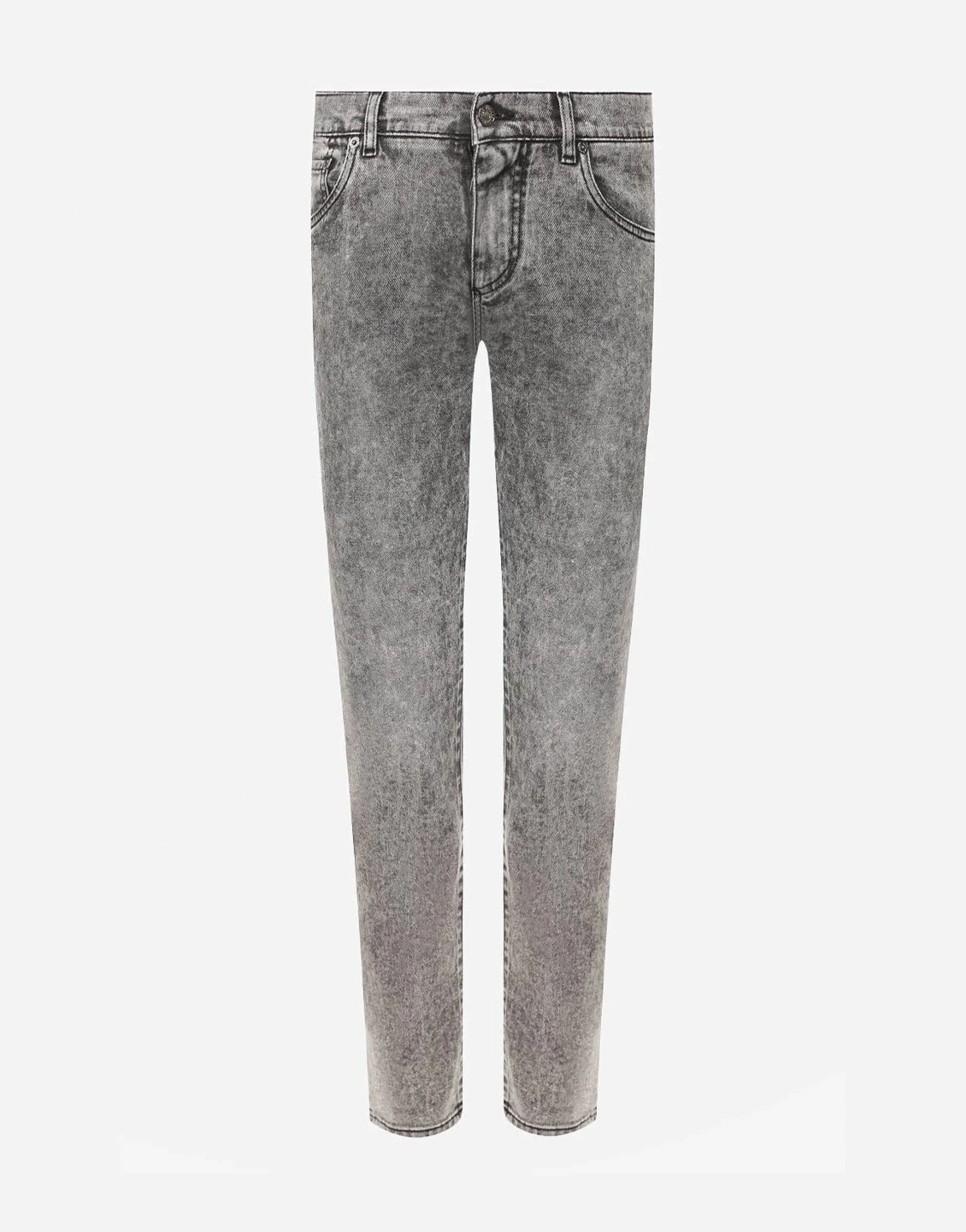 Acid-Wash Skinny Jeans