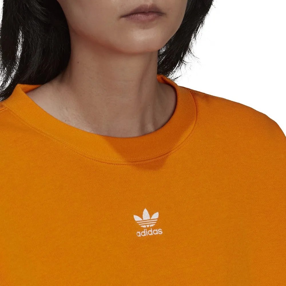 Adidas Adicolor Essentials Fleece Women's Sweatshirt Bright Orange