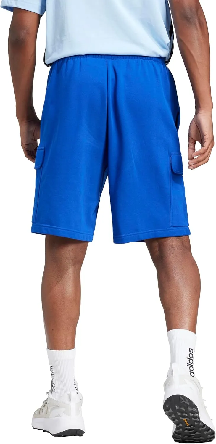 adidas Men's Essentials Feel Cozy Fleece 10-Inch Cargo Shorts
