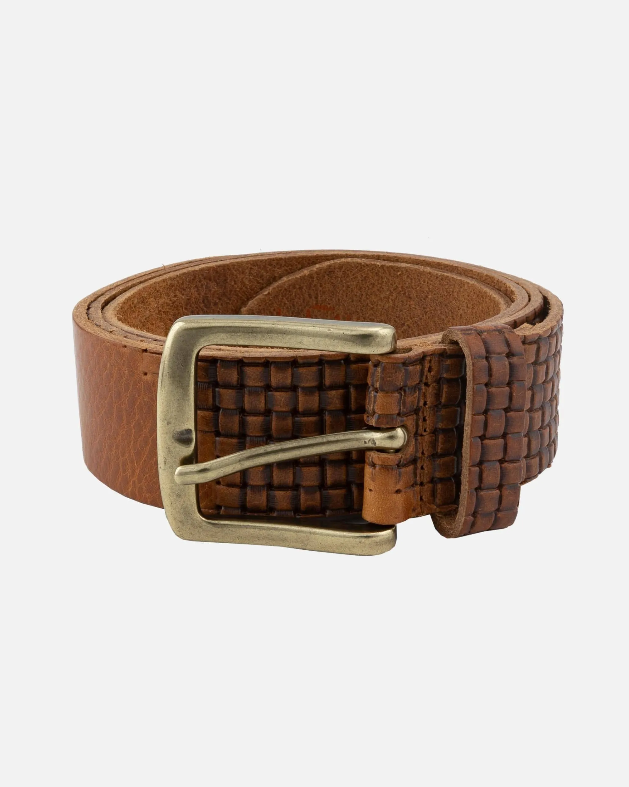 Alen | Unisex Faded Leather Belt