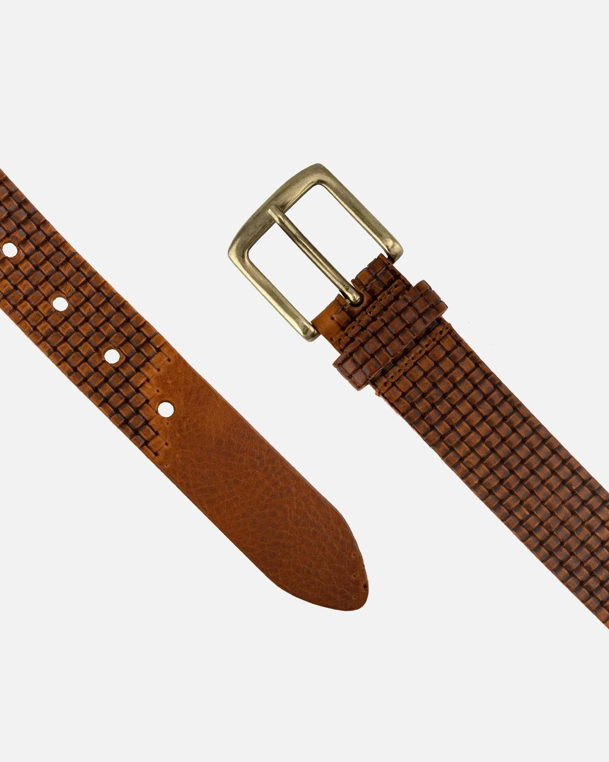 Alen | Unisex Faded Leather Belt