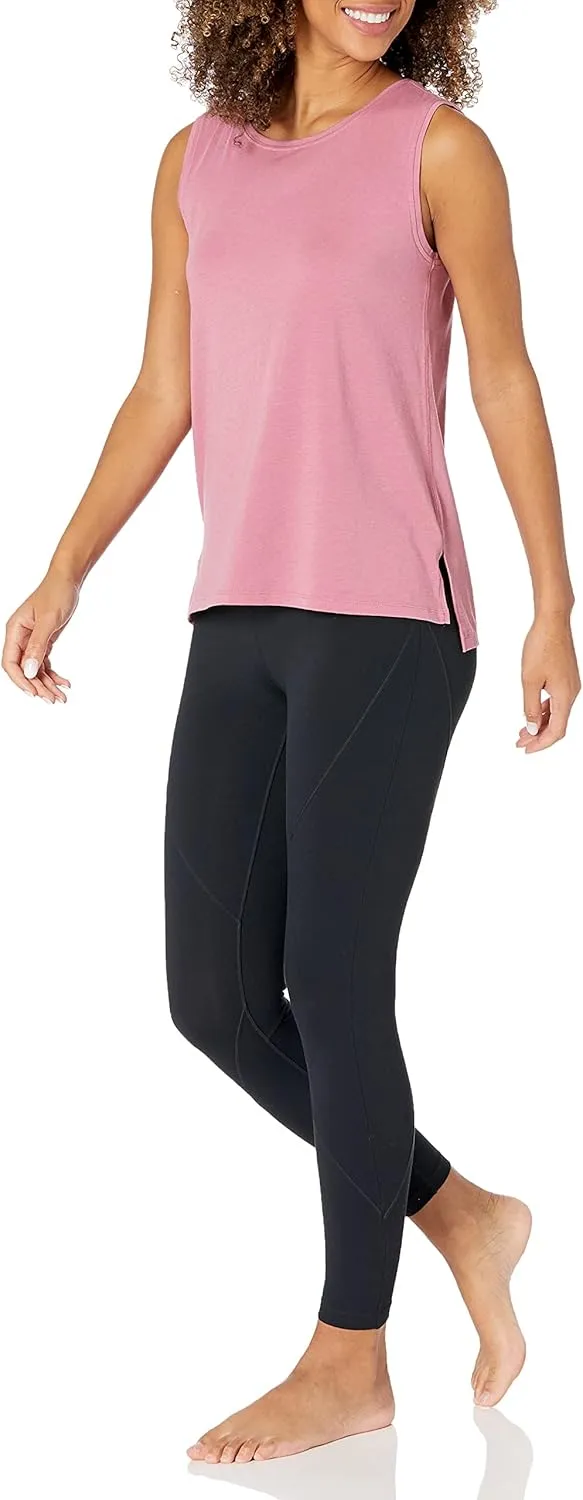 Amazon Essentials Women's Soft Cotton Relaxed-Fit Yoga Tank (Available in Plus Size) (Previously Core 10)