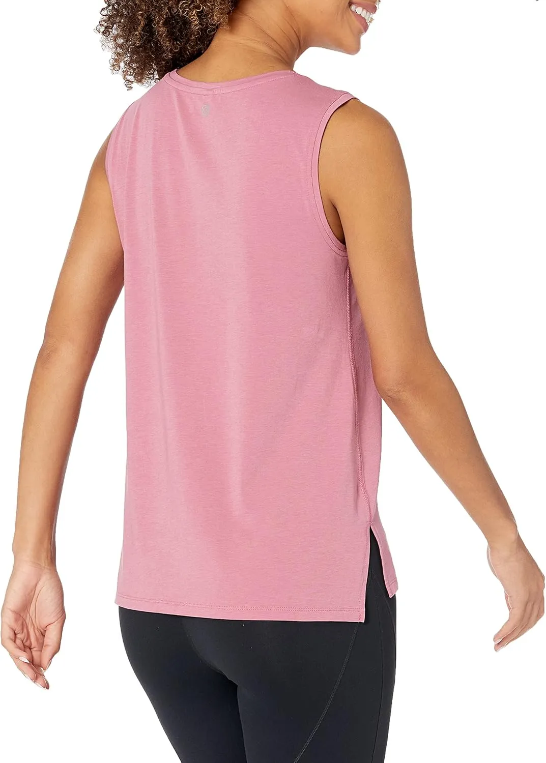 Amazon Essentials Women's Soft Cotton Relaxed-Fit Yoga Tank (Available in Plus Size) (Previously Core 10)