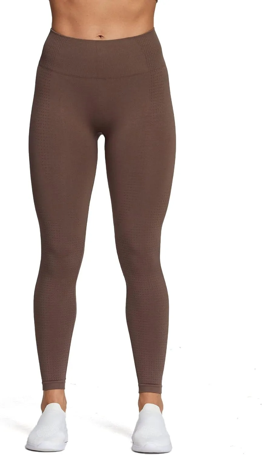 Aoxjox Women's High Waist Workout Gym Vital Seamless Leggings Yoga Pants