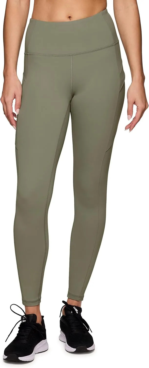 Avalanche Women's Super Soft Cargo Hiking Gym Full Length Legging with Pockets