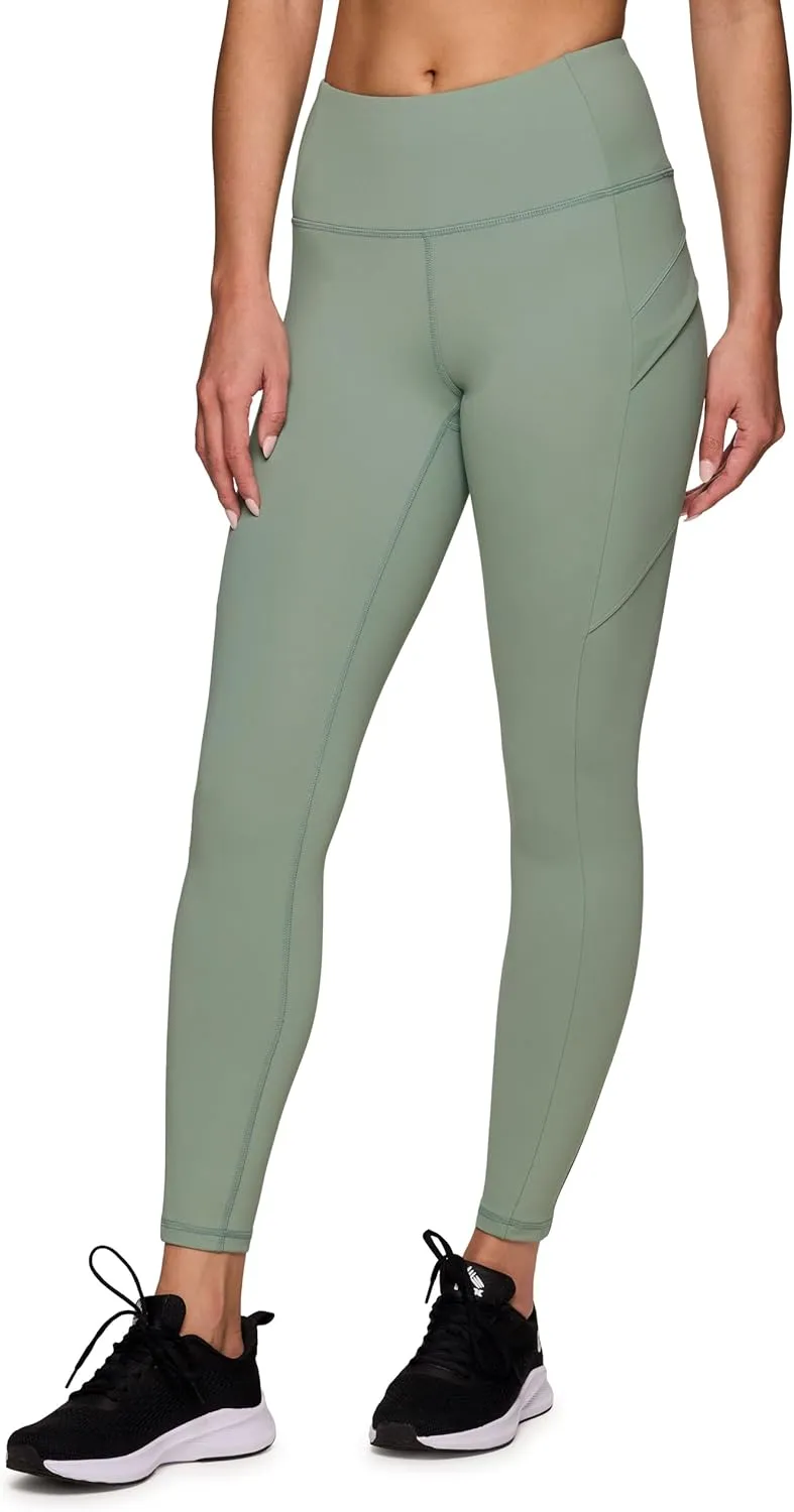 Avalanche Women's Super Soft Cargo Hiking Gym Full Length Legging with Pockets