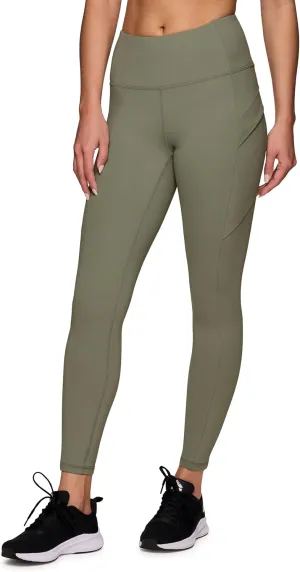 Avalanche Women's Super Soft Cargo Hiking Gym Full Length Legging with Pockets