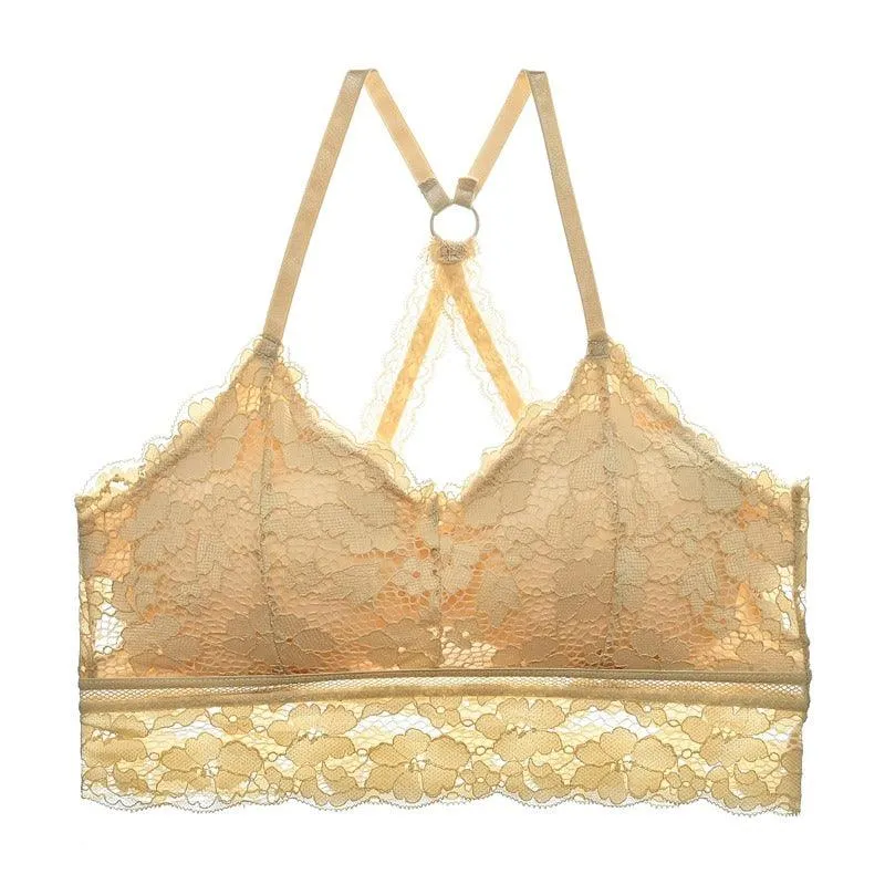 Back Lace Add-Pad Bra  Comfortable and Stylish Lace Bra