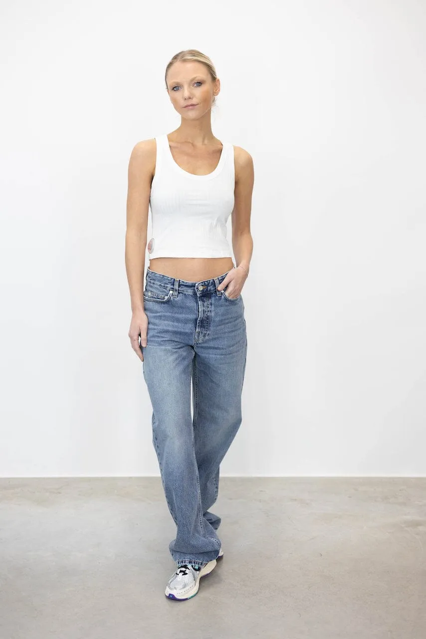 BAGGY JEANS IN DIRT VINTAGE BLUE