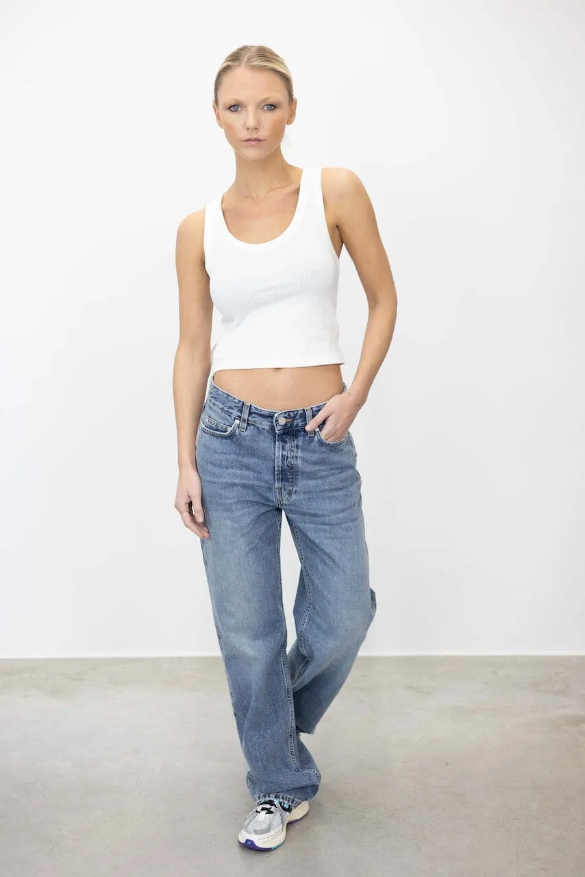BAGGY JEANS IN DIRT VINTAGE BLUE