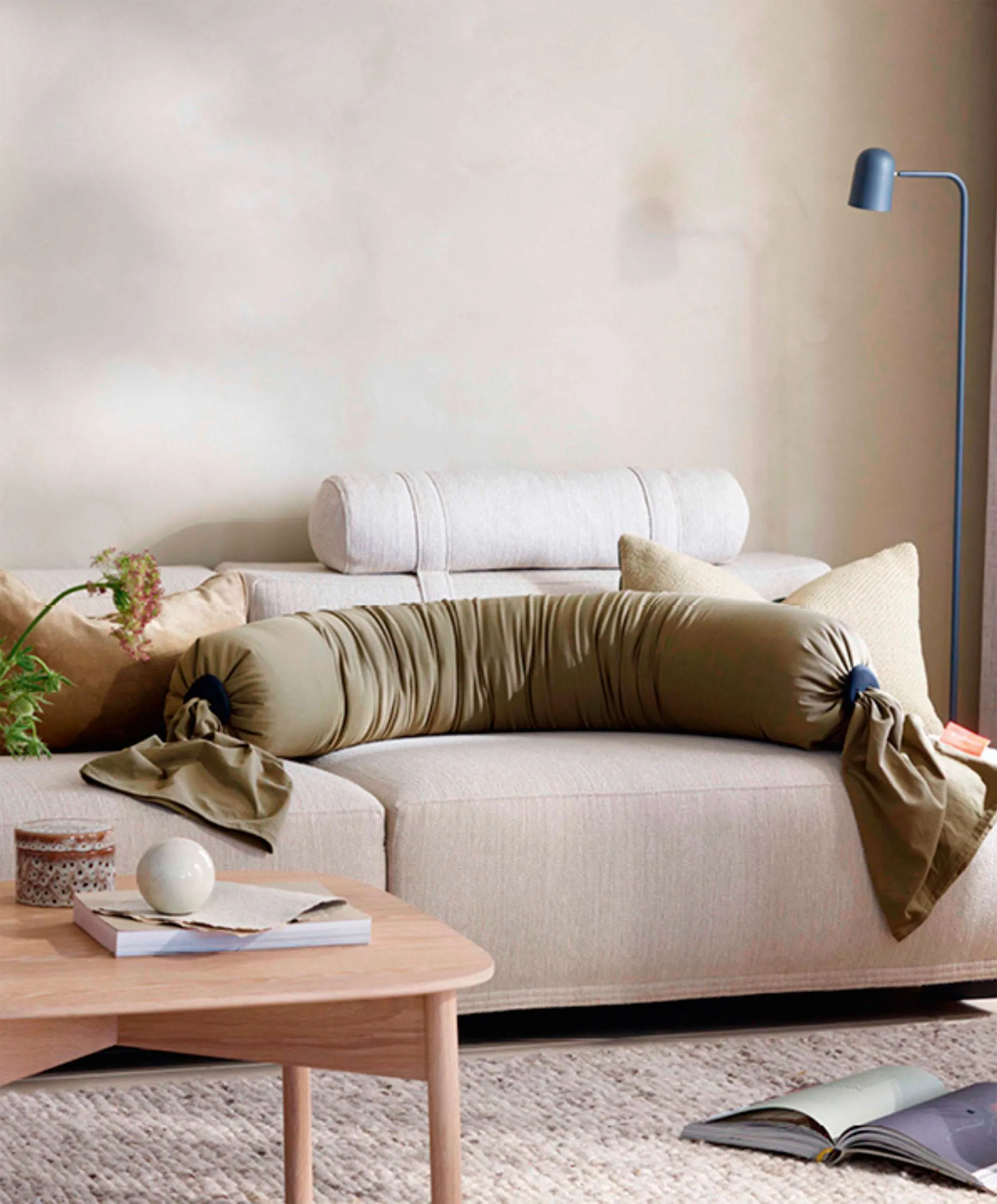 bbhugme Pregnancy Pillow - Dusty Olive
