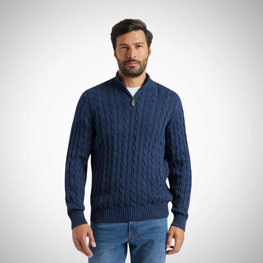 Ben Knitted Half-Zip Sweater