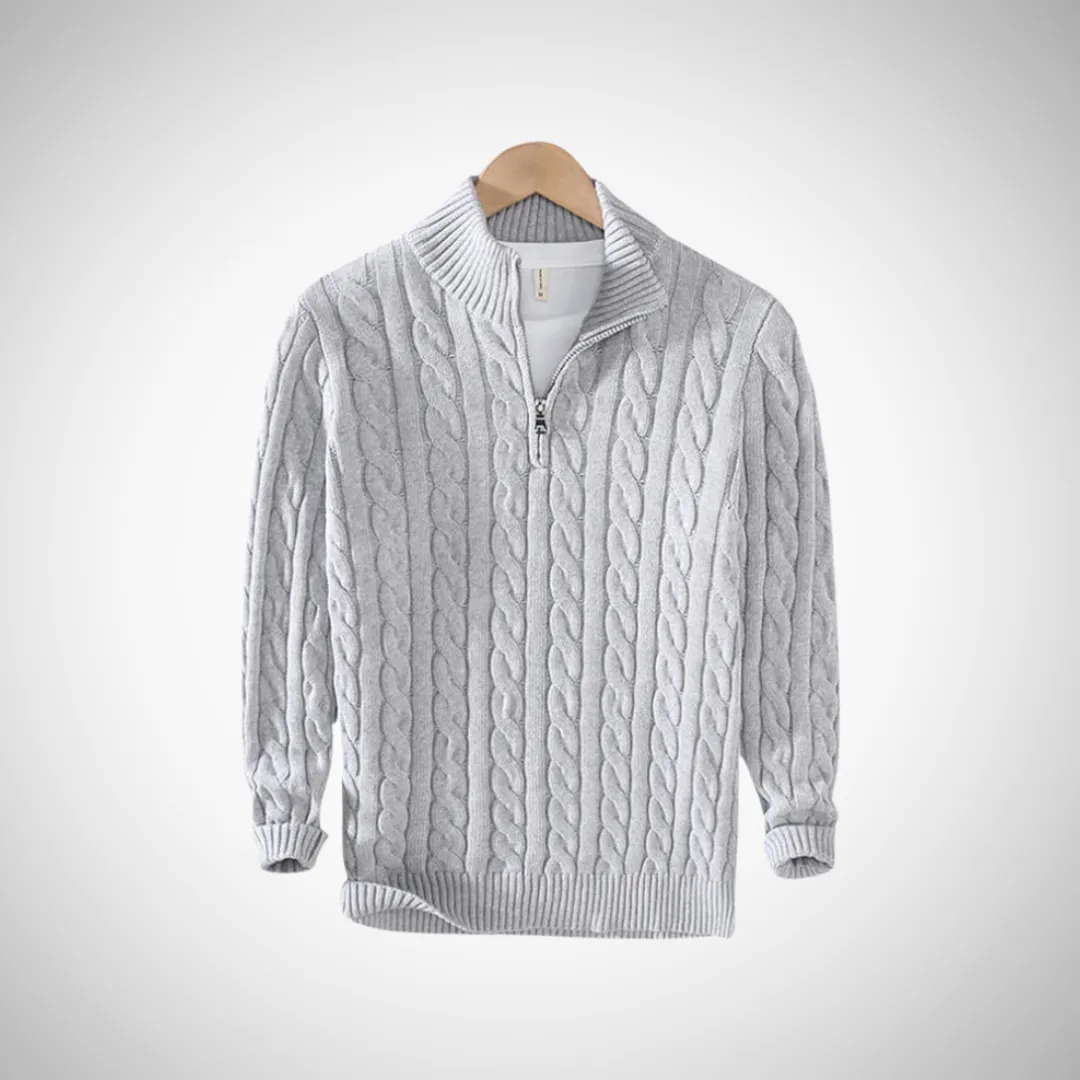 Ben Knitted Half-Zip Sweater