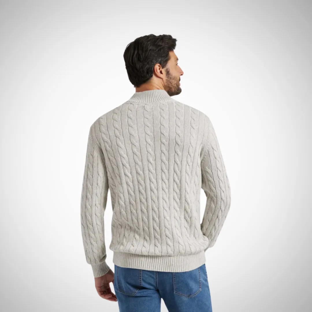 Ben Knitted Half-Zip Sweater