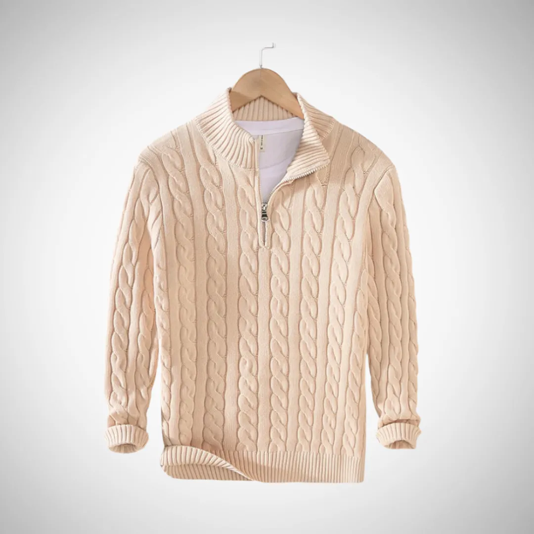 Ben Knitted Half-Zip Sweater