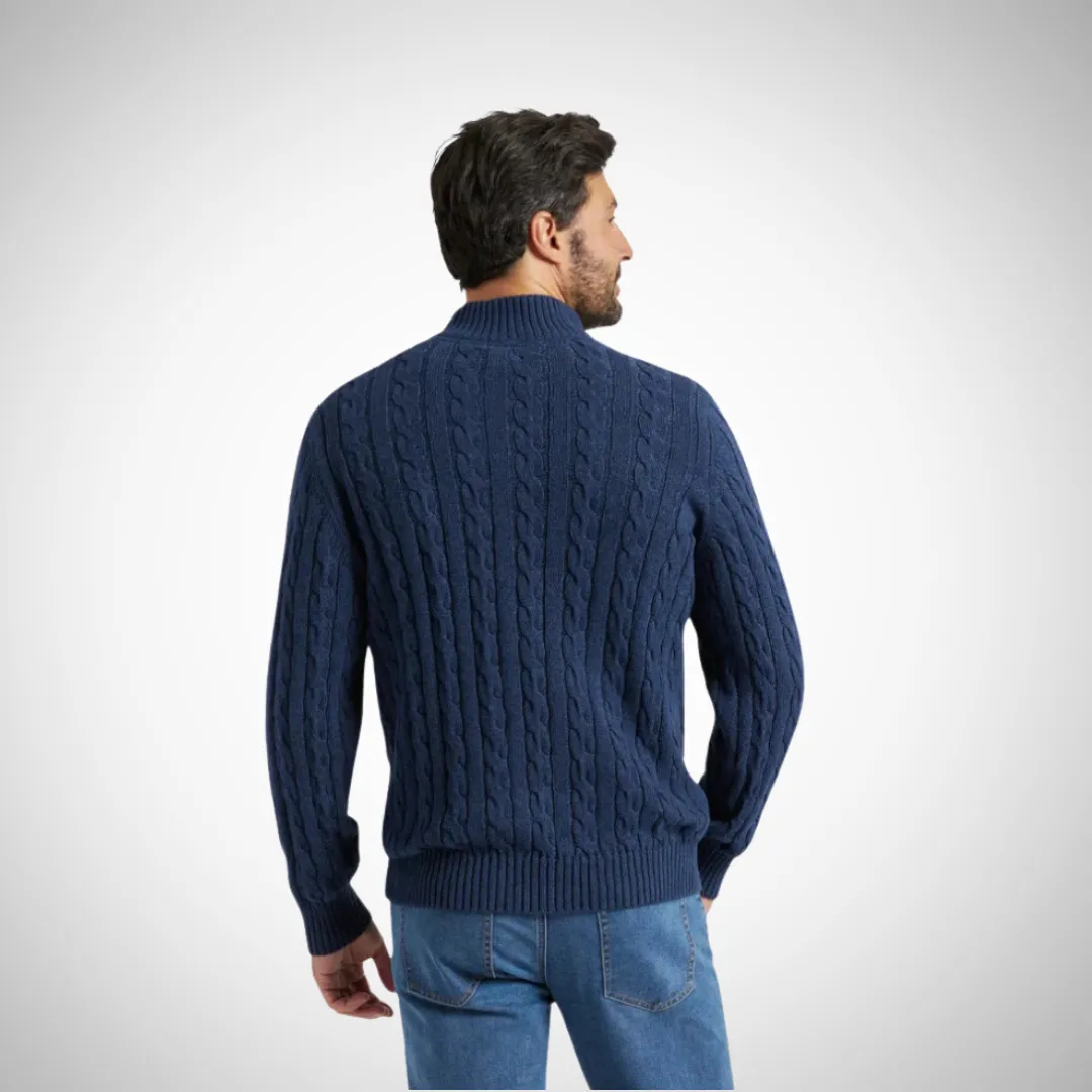 Ben Knitted Half-Zip Sweater