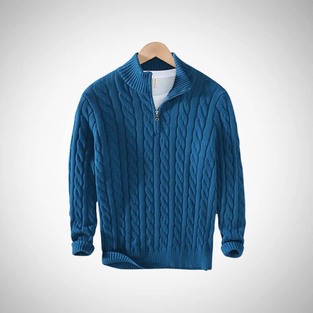 Ben Knitted Half-Zip Sweater