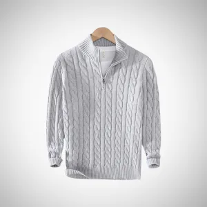 Ben Knitted Half-Zip Sweater