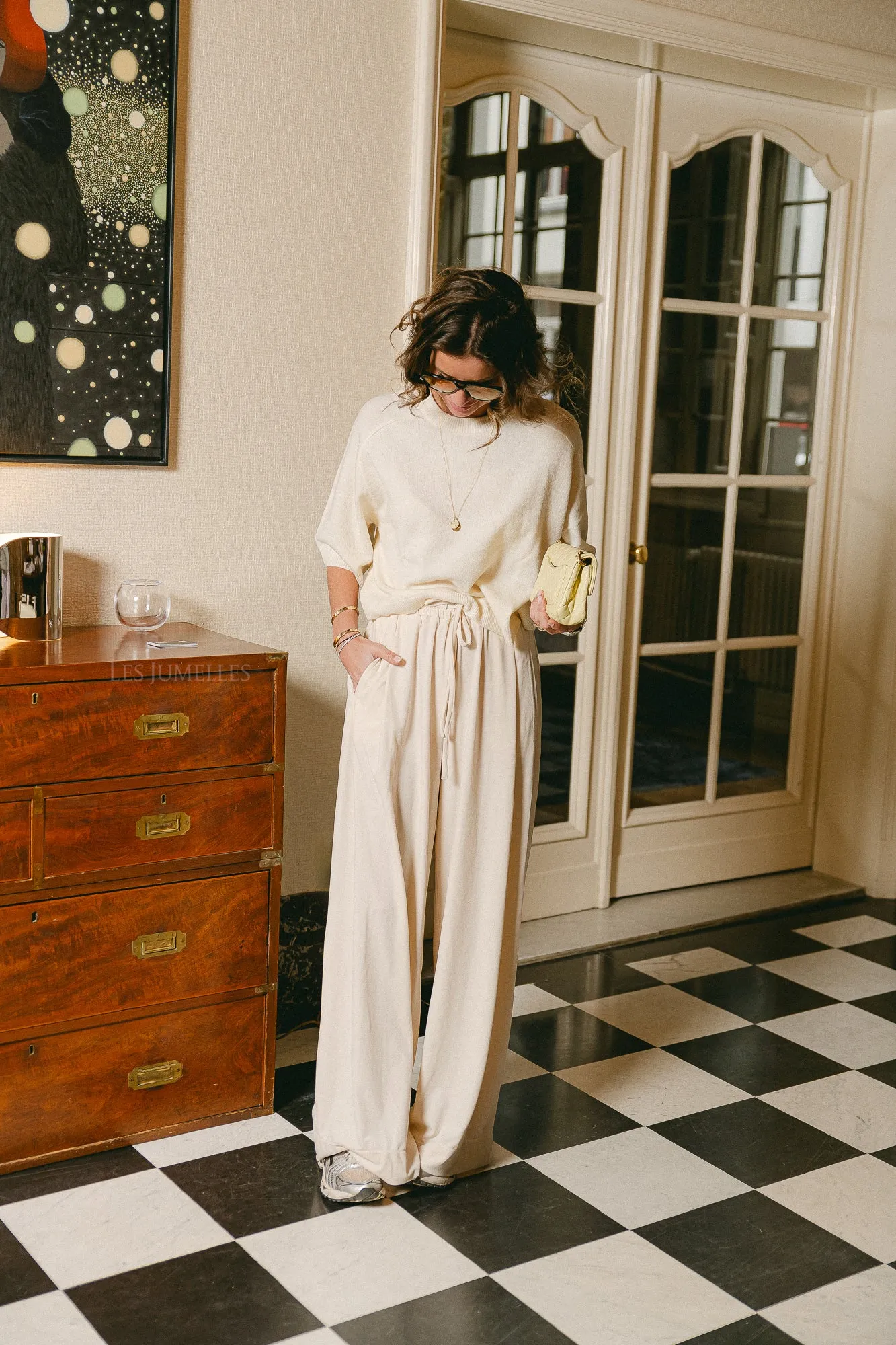 Birla knit shirt antique white
