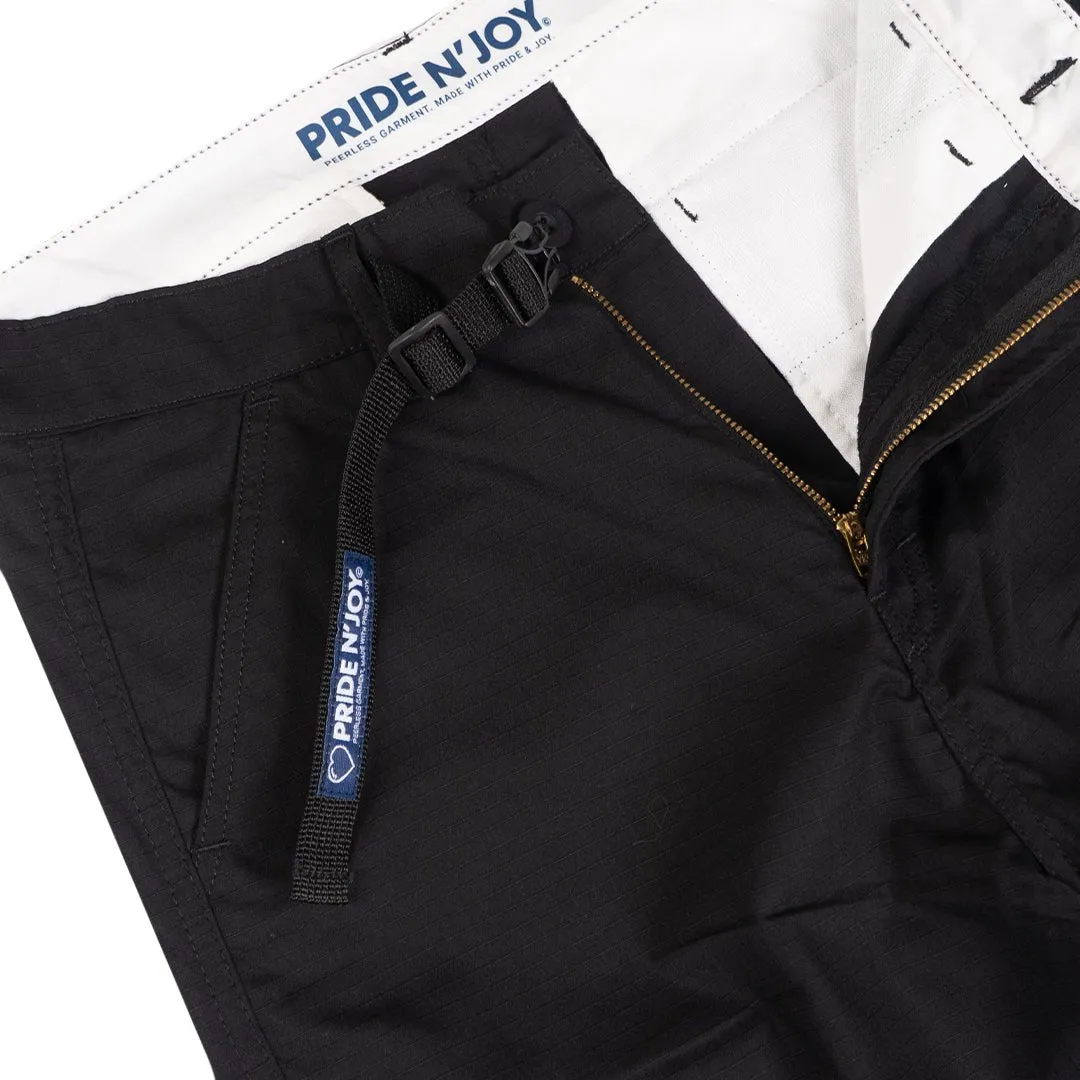 Black Cargo Pants Rangers Loose