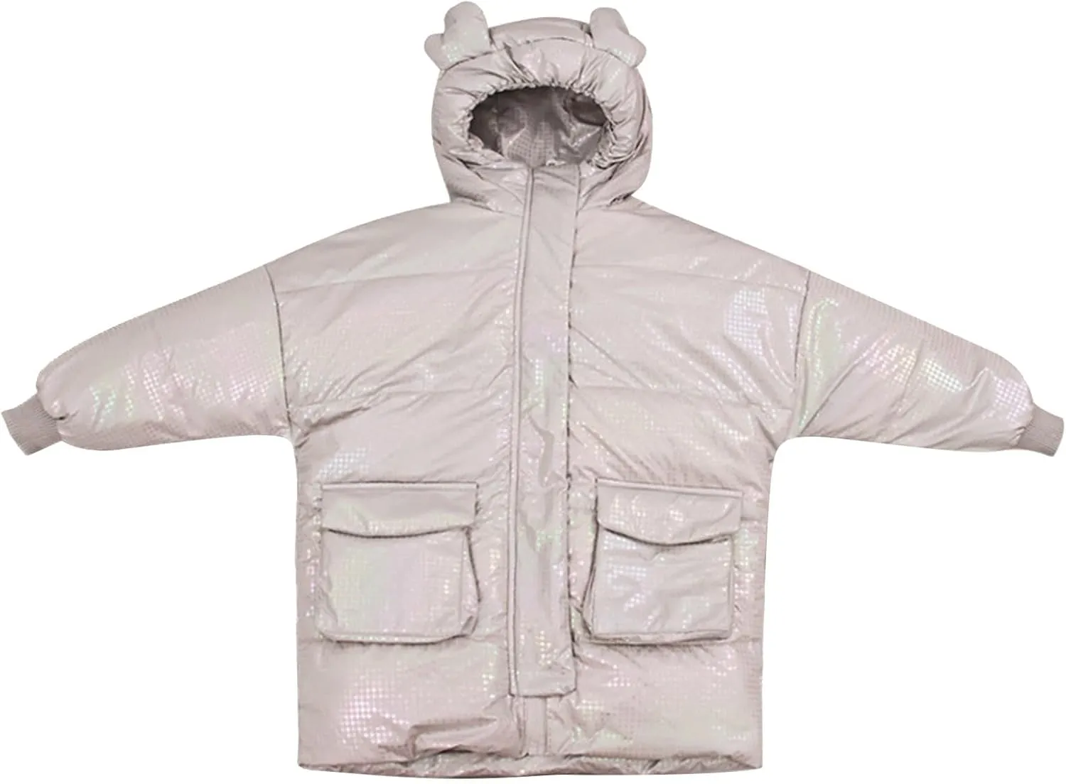 Boy Jacket Kids Toddler Baby Girls Boys Winter Warm Thick Solid Cotton Long Sleeve Padded Coats for Toddler Boys 5t