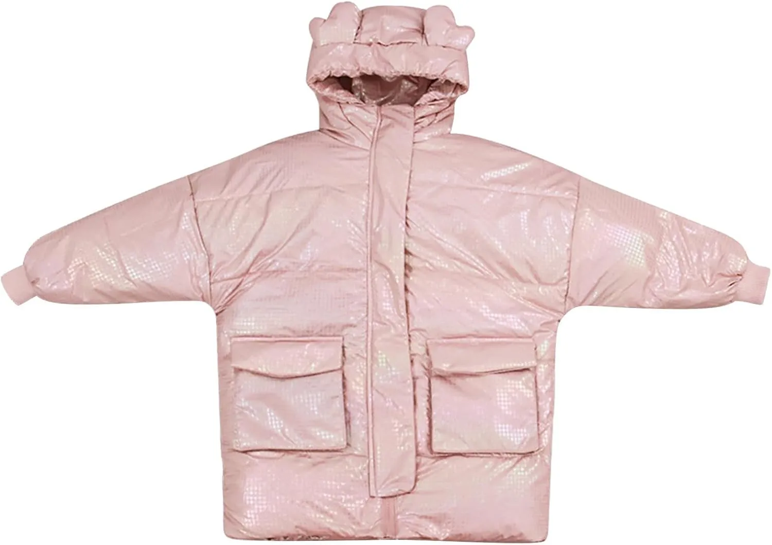 Boy Jacket Kids Toddler Baby Girls Boys Winter Warm Thick Solid Cotton Long Sleeve Padded Coats for Toddler Boys 5t