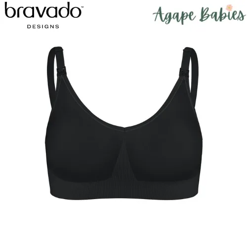 Bravado Designs Body Silk Seamless Nursing Bra - Sustainable - Black