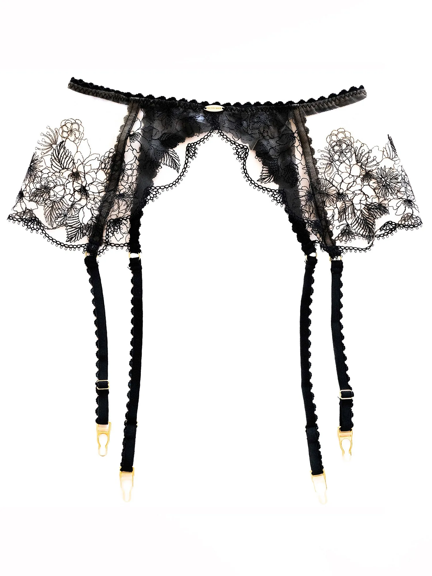 Brazil Long Line Garter Belt