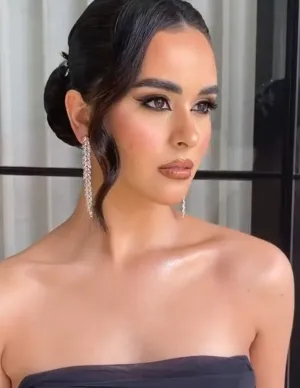 Bridal earrings - stunning crystal glamour - Bobbi by Stephanie Browne