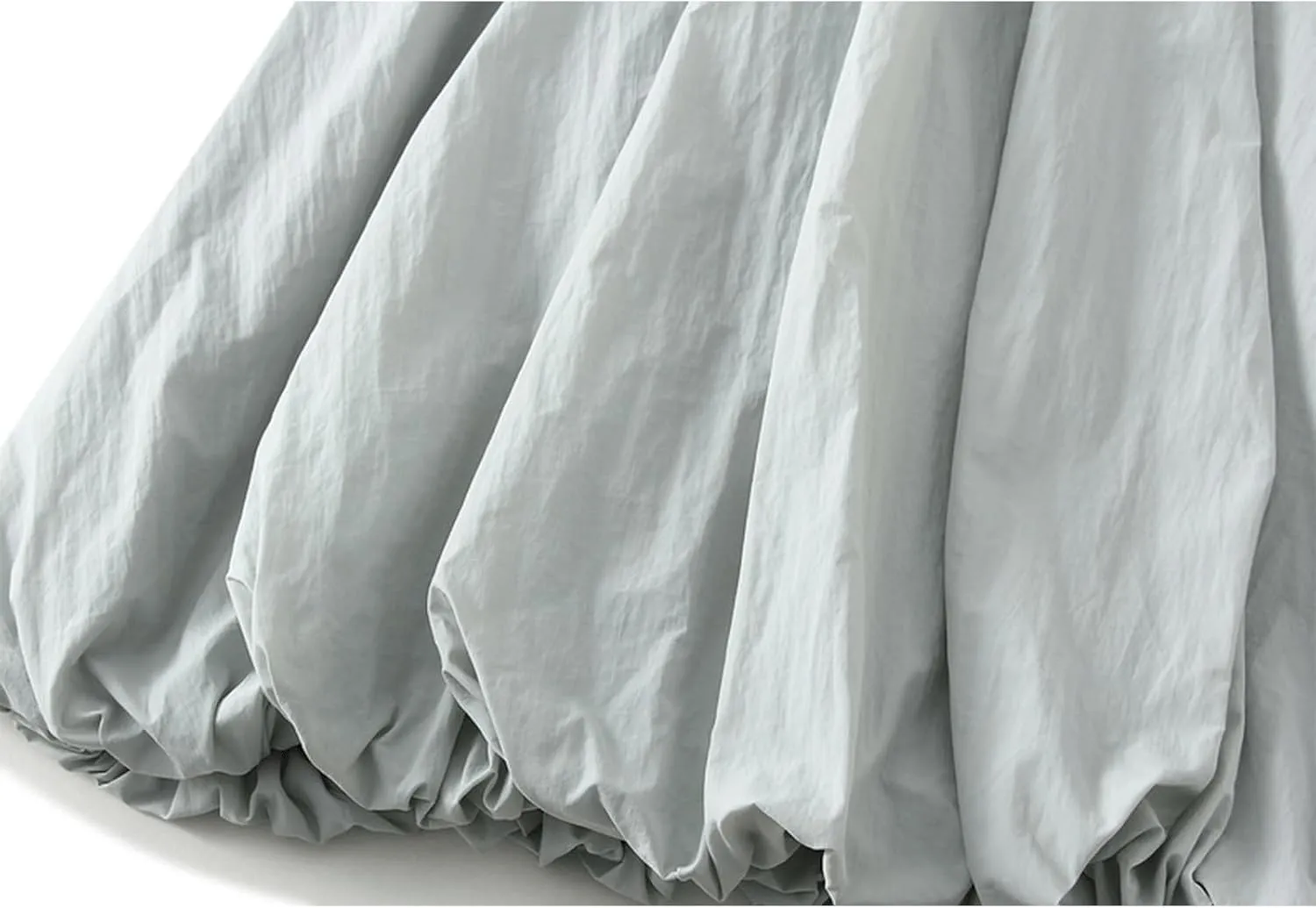 Bubble Skirt Boho Long for Women Ruffled Elastic Pleated Midi Summer Skirt Coquette Aesthetic Flowy Vintage Dress