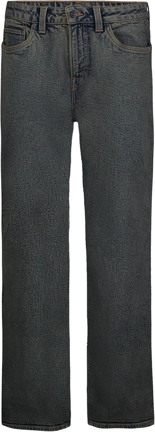 Buffalo David Bitton Men's Relaxed Straight Leg Driven Jean with Stretch Fabric