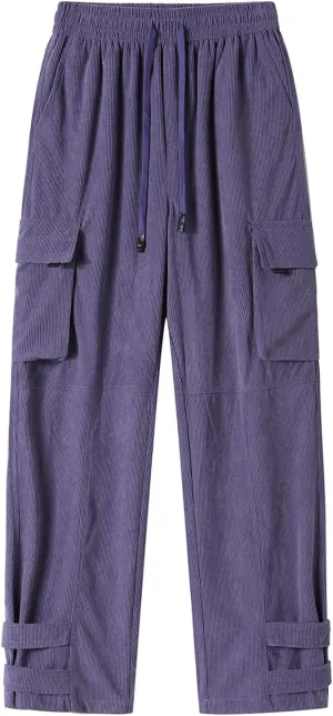Cargo Pant for Men Slim Fit Outdoor Hiking Pant Multi Pockets Classic Fit Comfort Utility Cargo Work Pant Regular Fit
