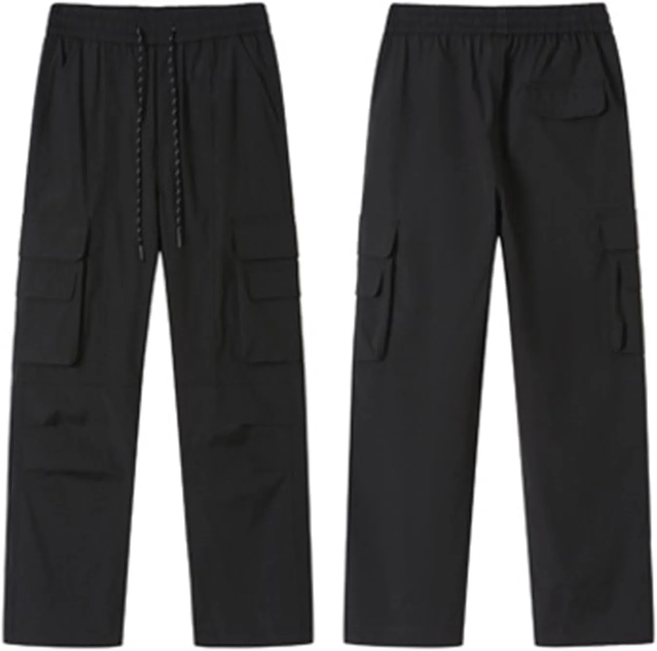 Cargo Pants for Men Slim Fit Baggy Sweatpants Classic Tactical Pants Multi Pockets Outdoor Twill Sport Hiking Pants