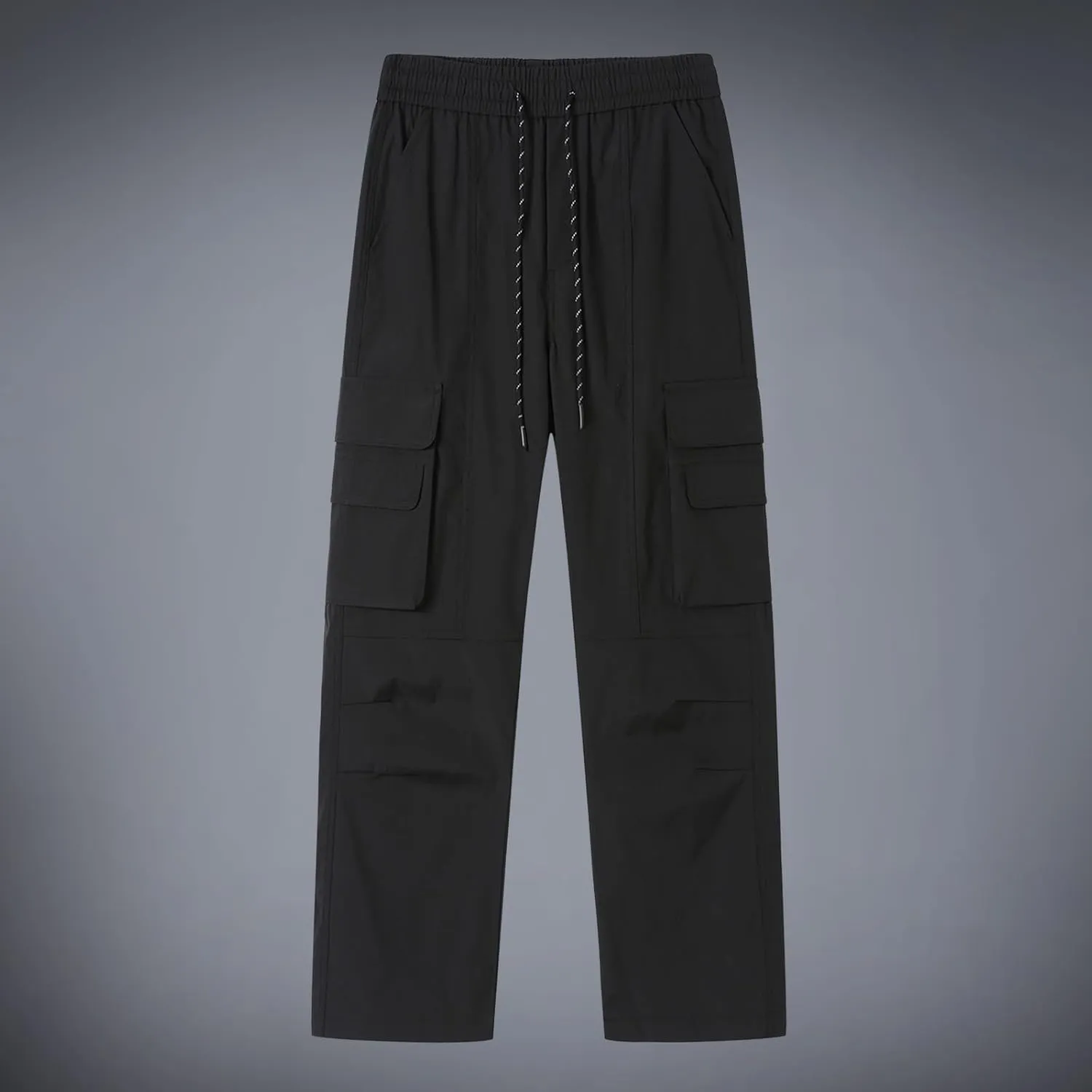 Cargo Pants for Men Slim Fit Baggy Sweatpants Classic Tactical Pants Multi Pockets Outdoor Twill Sport Hiking Pants