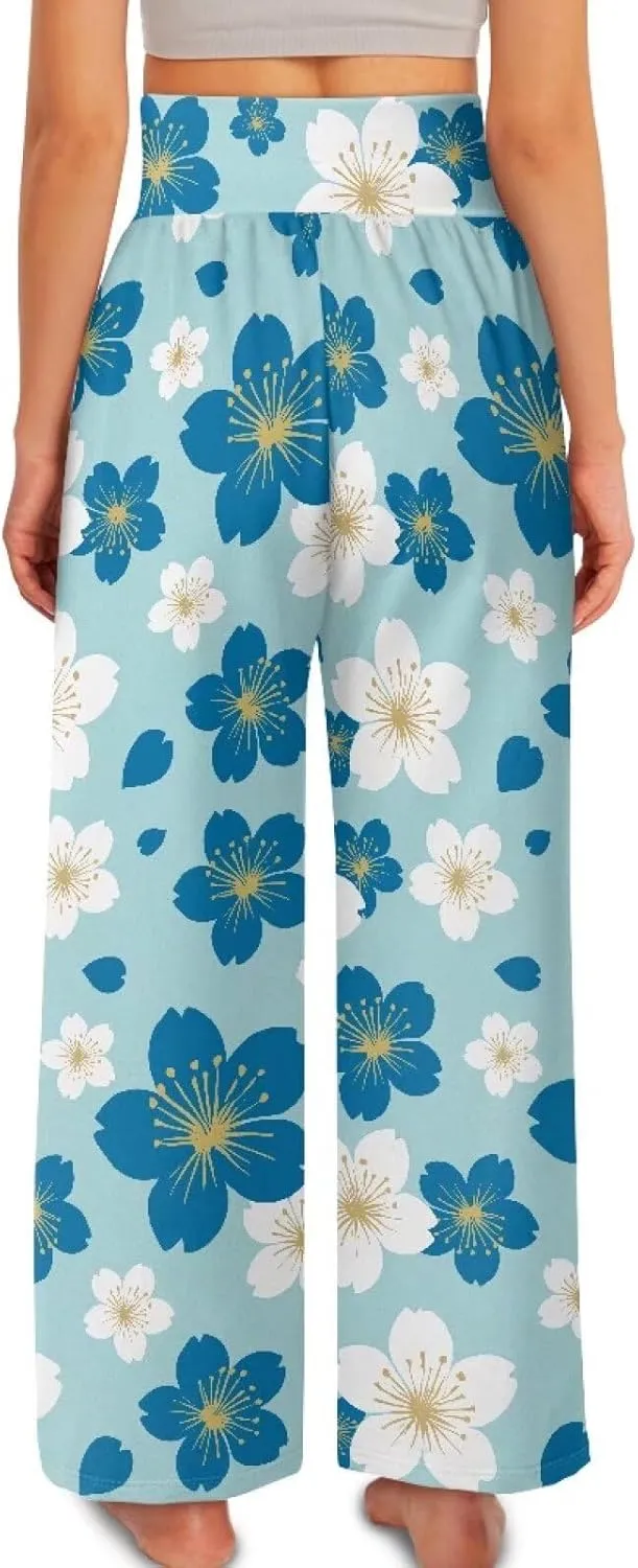 Casual Pants Women Wide Leg Dress Pants High Waisted Loose Fit Work Travel Trousers with Pockets S-3XL