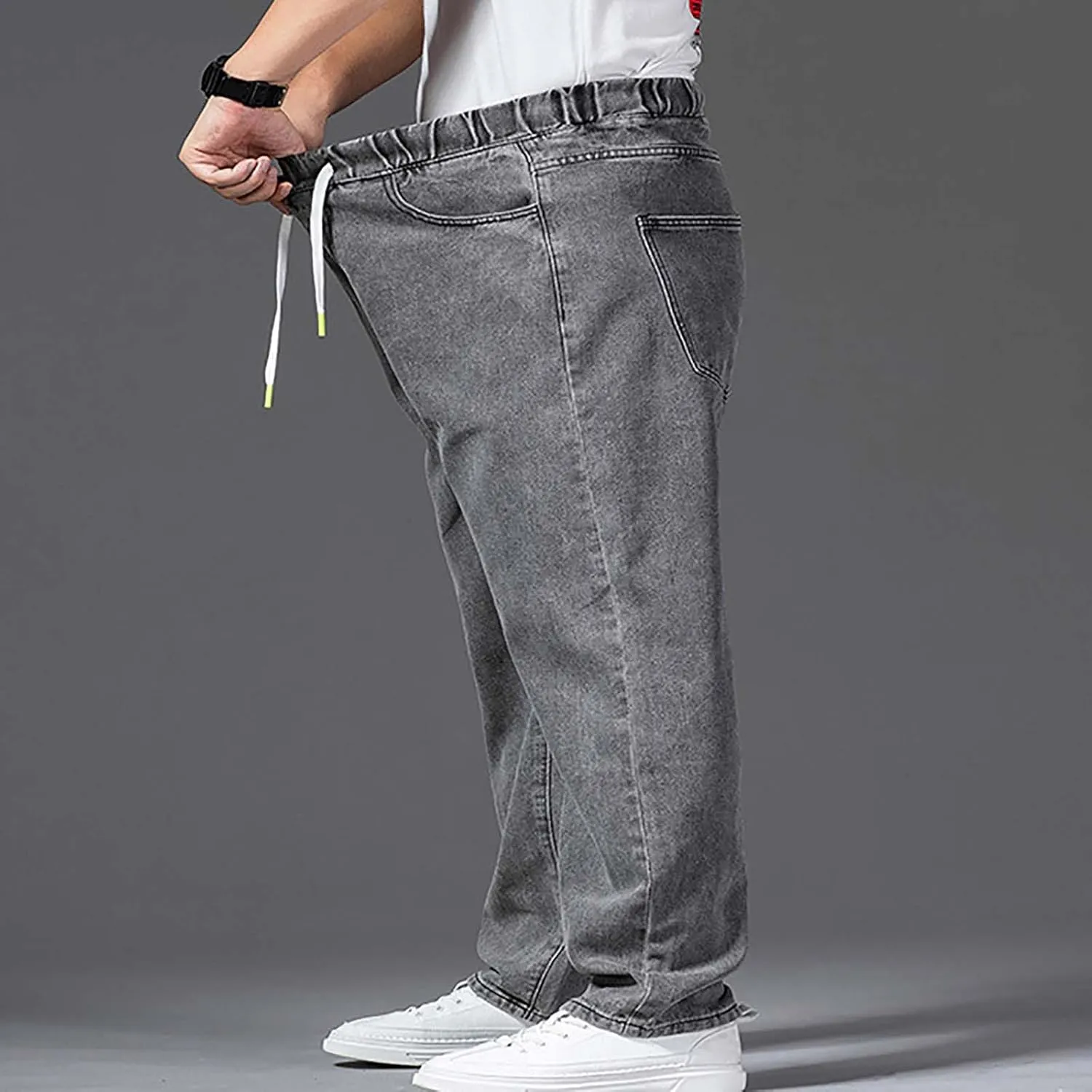 Construction Pants for Men,Slim Fit Casual Stretch Track Jogging Boy's Wild Cargo Pants Long Hiking Pants Men