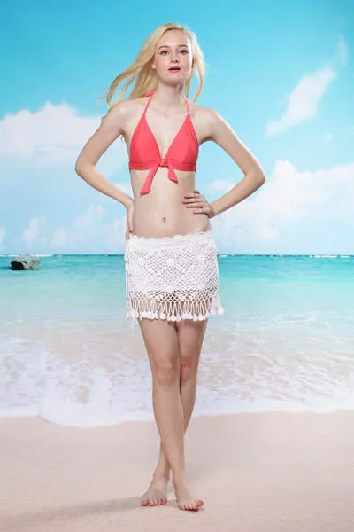 Crochet Mini Skirt