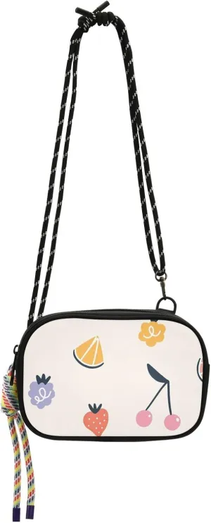 Crossbody Bag Simple Playful Fruits Cell Phone Purse Wallet with Credit Card Slots Multicolor Handbag with Adjustable Strap Fits Phone Keys And More