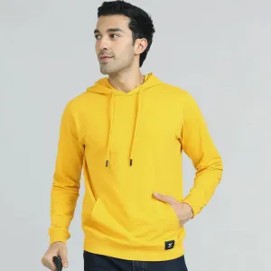Cruze French Terry Cotton Hoodies Vivid Yellow