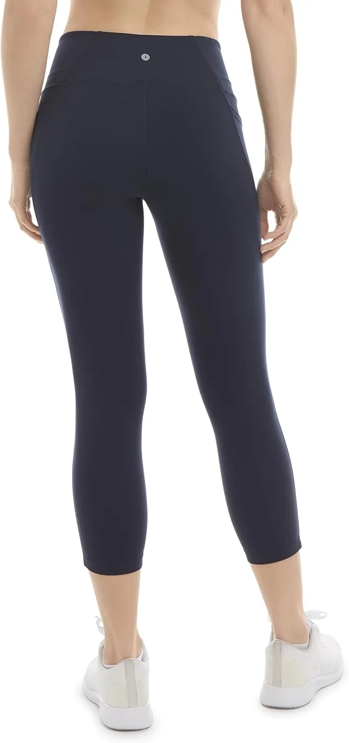 Danskin Women's Curved Contour Capri Legging