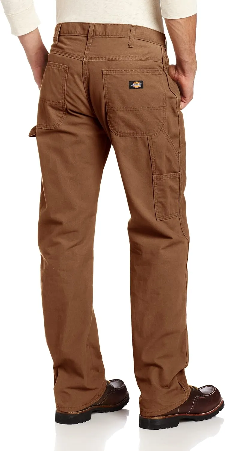 Dickies Men's Relaxed Straight Fit Lightweight Duck Carpenter Jean