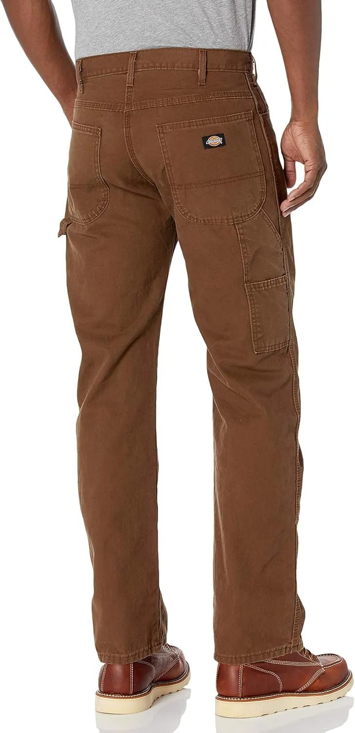 Dickies Men's Relaxed Straight Fit Lightweight Duck Carpenter Jean