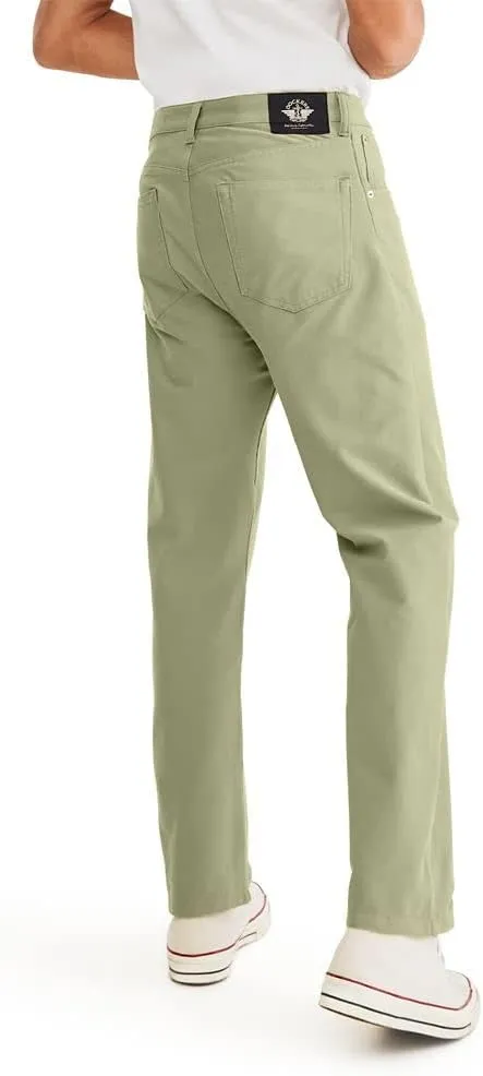 DOCKERS Men's Comfort Jean Cut Slim Fit Smart 360 Knit Pants