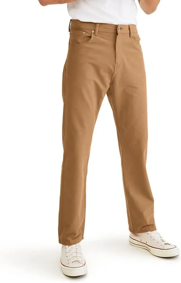 DOCKERS Men's Comfort Jean Cut Slim Fit Smart 360 Knit Pants