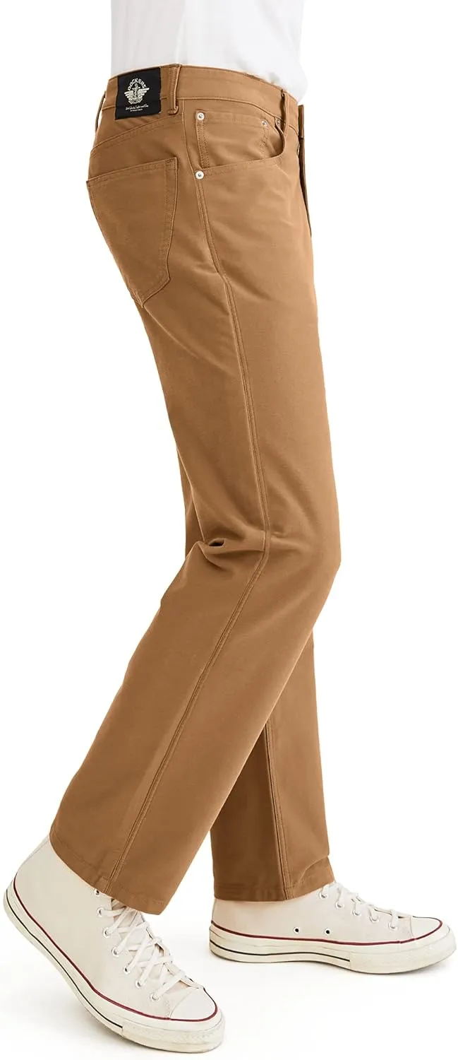 DOCKERS Men's Comfort Jean Cut Slim Fit Smart 360 Knit Pants