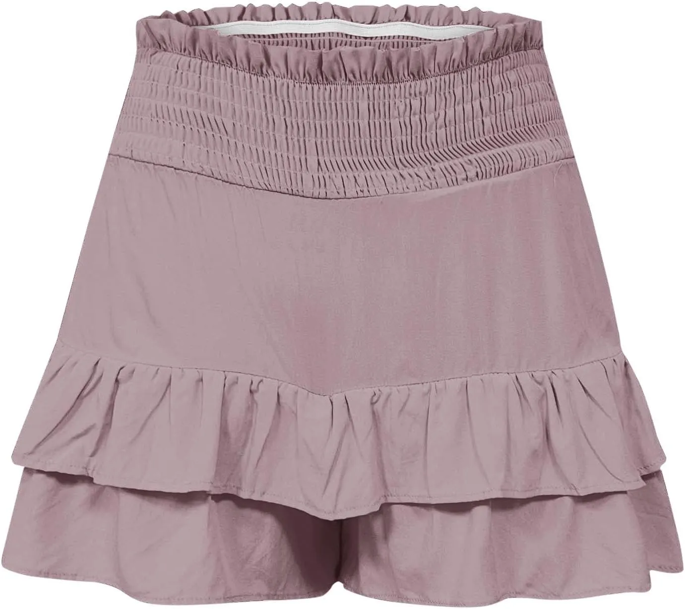 Flowy Shorts for Women Casual Boho Floral Skorts Ruffle Mini Skirts Running Tennis Butterfly Short Summer Beach Short