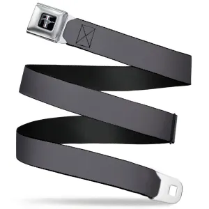 Ford Mustang Seatbelt Belt - Charcoal Webbing