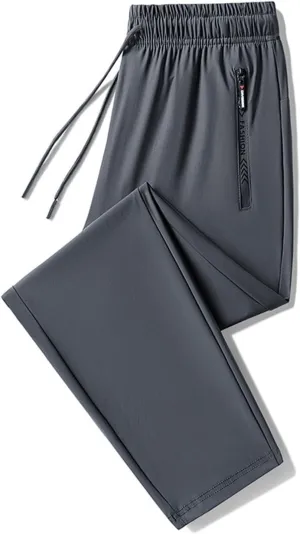 Fxbar Stretchactive Quick Drying Ultra Stretch Pants for Men Hiking Camping Slim Fit Athletic Pants with Zipper Pockets