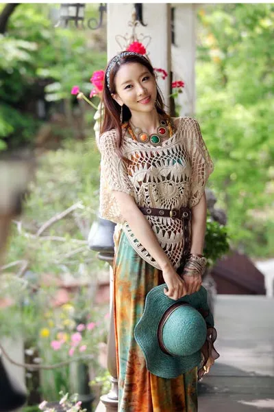 Handmade Crochet Beach Cover Ups